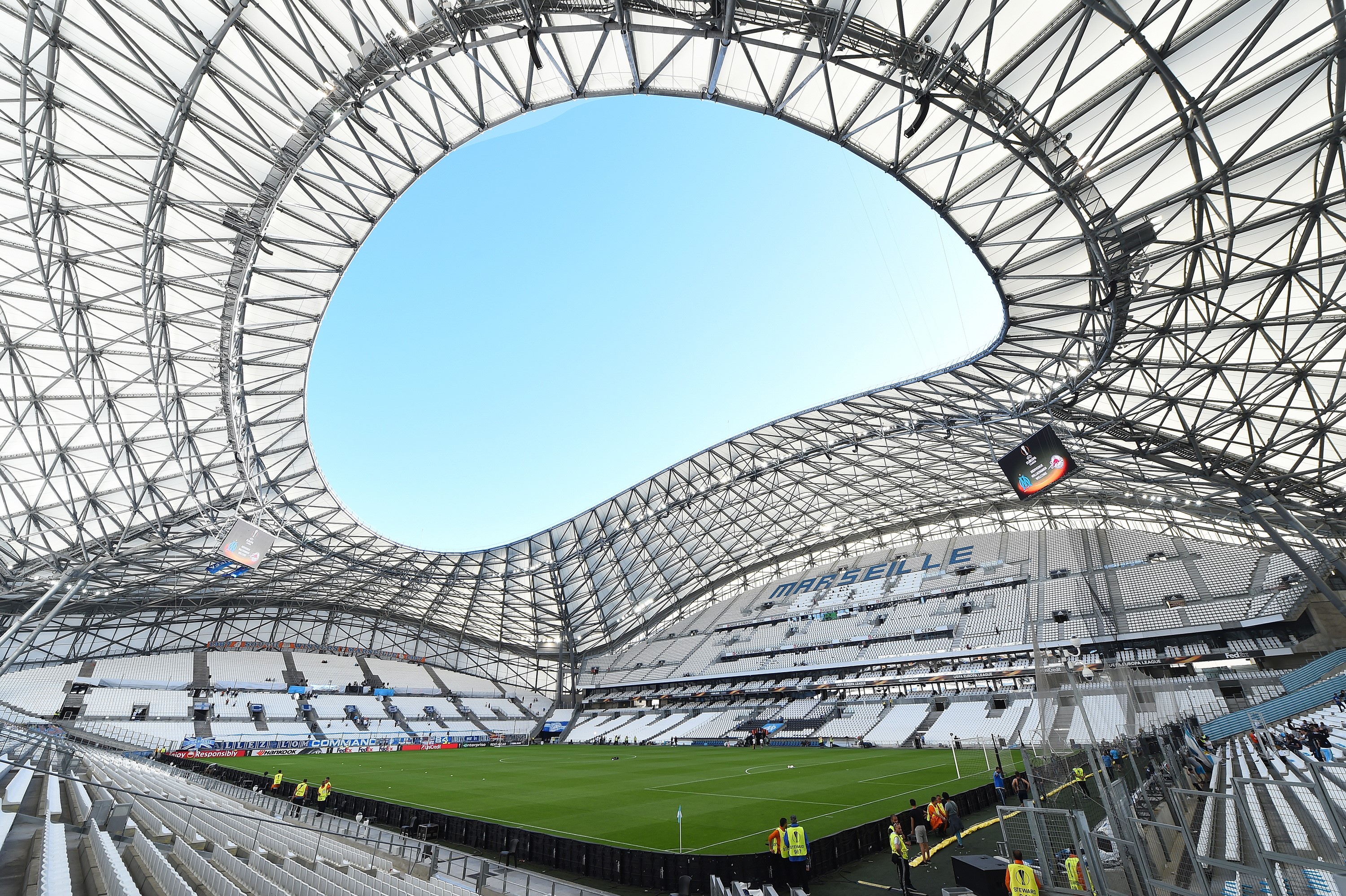 Le stade Vélodrome, jardin de l'Olympique de Marseille.