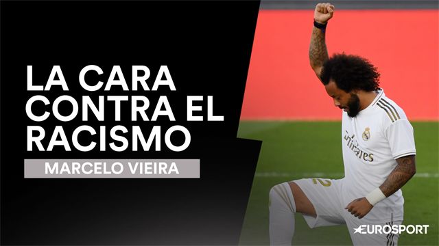 Marcelo y su celebración a lo Kaepernick: el rostro contra el racismo del fútbol español Marcelo y su celebración a lo Kaepernick: el rostro contra el racismo del fútbol español