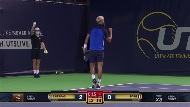 UTS: Benoit Paire se saca un puntazo ante Tsitsipas UTS: Benoit Paire se saca un puntazo ante Tsitsipas