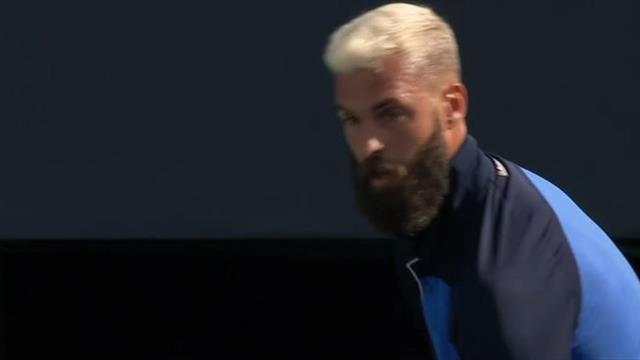 Ultimate Tennis Showdown: Paire vuelve a las andadas y la lía con el juez de silla Ultimate Tennis Showdown: Paire vuelve a las andadas y la lía con el juez de silla