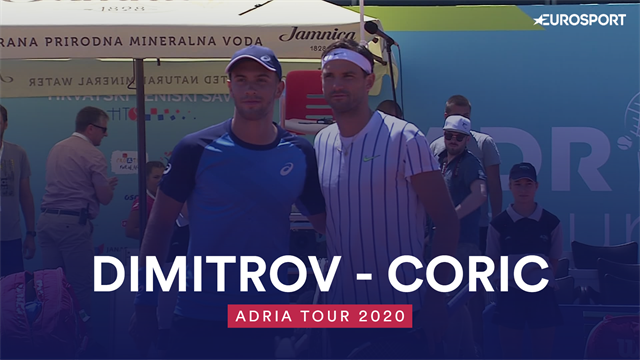 Highlights: Grigor Dimitrov struggles in Borna Coric defeat Highlights: Grigor Dimitrov struggles in Borna Coric defeat