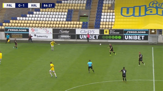 Piotr Johansson scores from 50 yards in Norwegian league Piotr Johansson scores from 50 yards in Norwegian league