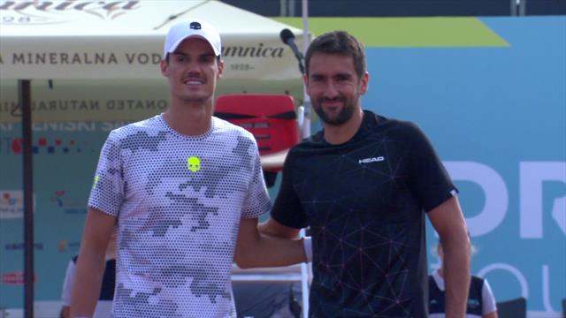 Adria Tour highlights: Danilo Petrovic shocks Marin Cilic Adria Tour highlights: Danilo Petrovic shocks Marin Cilic