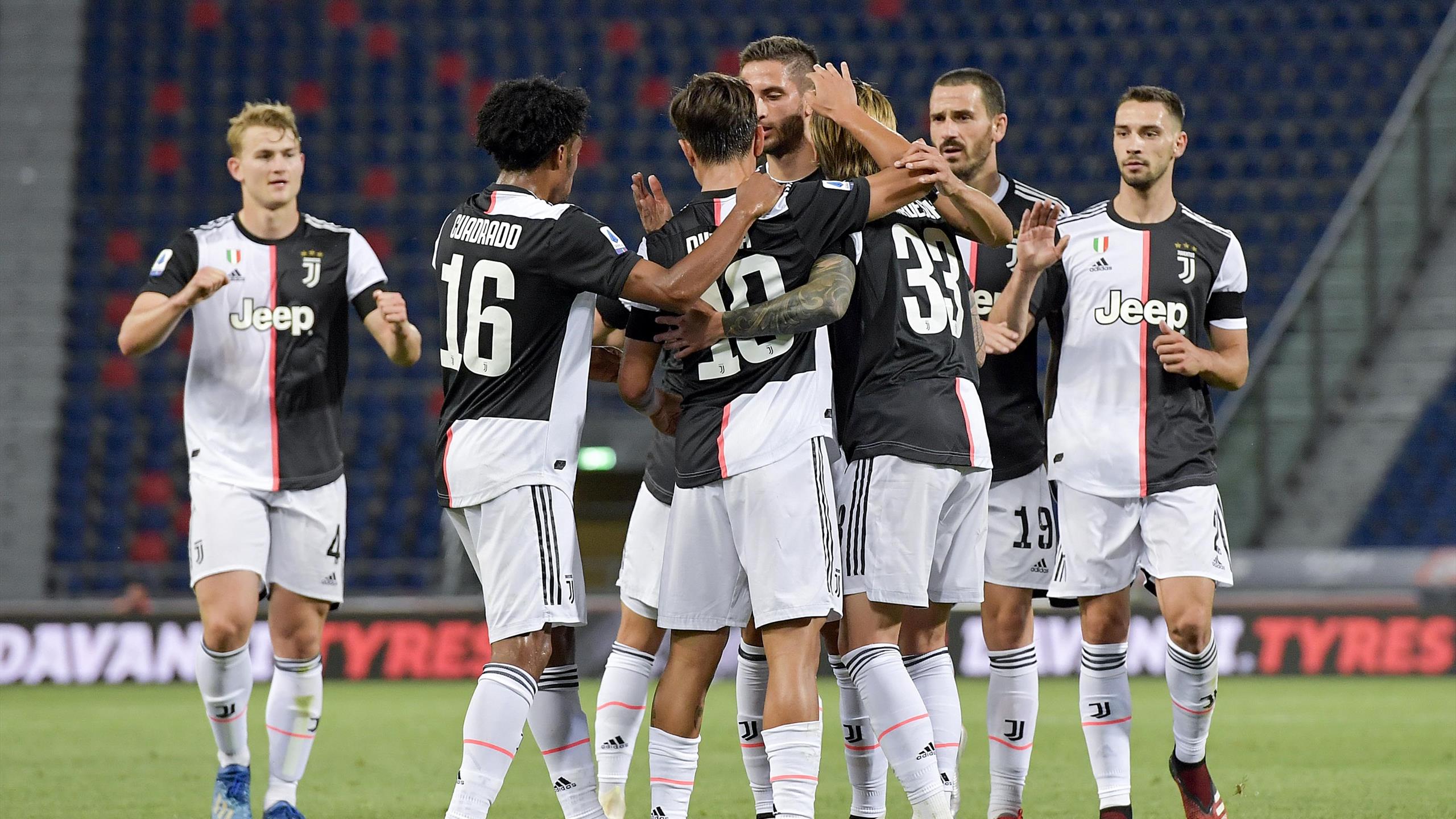 Serie A Victorieuse à Bologne (02), la Juventus poursuit sa course
