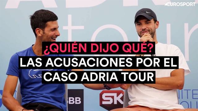 ¿Quién dijo qué? Todas las críticas y acusaciones tras la crisis del coronavirus en el Adria Tour ¿Quién dijo qué? Todas las críticas y acusaciones tras la crisis del coronavirus en el Adria Tour