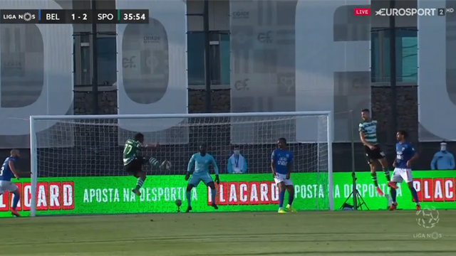 Golazo de una de las sensaciones de la Liga NOS: El acrobático remate de Cabral Golazo de una de las sensaciones de la Liga NOS: El acrobático remate de Cabral