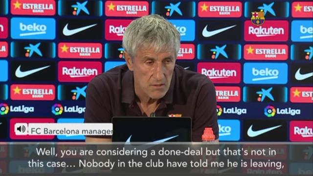 ‘Nobody in the club told me Arthur is leaving’ – Quique Setien ‘Nobody in the club told me Arthur is leaving’ – Quique Setien