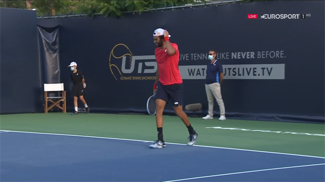 UTS: Berrettini se aúpa al liderato tras endosarle un 4-0 a Gasquet UTS: Berrettini se aúpa al liderato tras endosarle un 4-0 a Gasquet