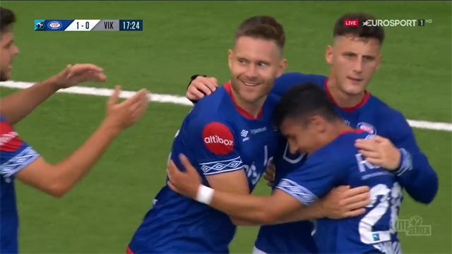Eliteserien 2020: ¡Así se peina un balón! Vilhjálmsson dejó helado al Viking Eliteserien 2020: ¡Así se peina un balón! Vilhjálmsson dejó helado al Viking