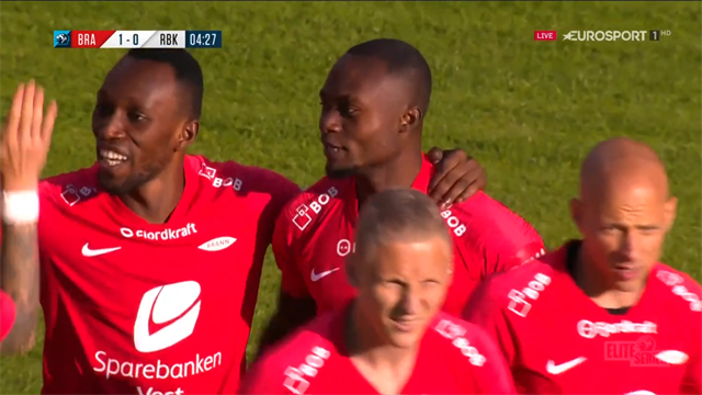 Eliteserien: La dupla africana Bamba-Koomson madruga en el gol del Brann Eliteserien: La dupla africana Bamba-Koomson madruga en el gol del Brann