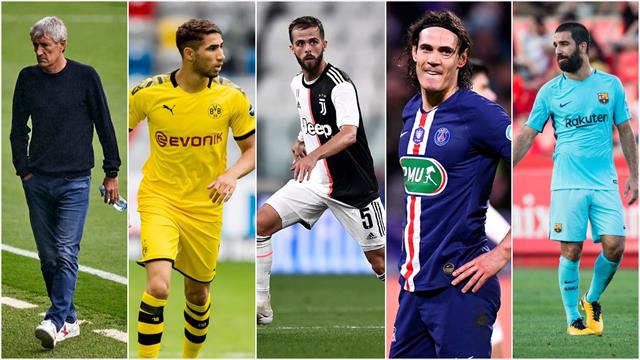Setién, Achraf, Pjanic, Cavani y Arda, los nombres del día Setién, Achraf, Pjanic, Cavani y Arda, los nombres del día