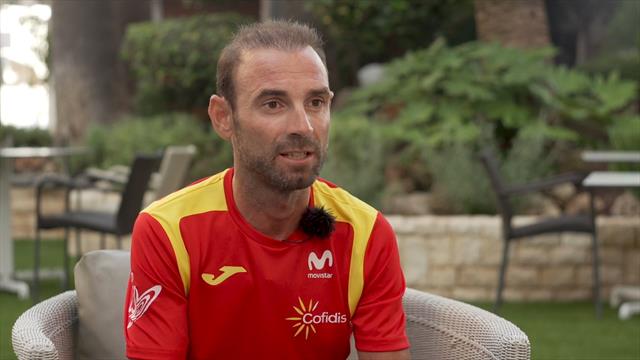 Alejandro Valverde, encantado con el relevo generacional que viene en el ciclismo español Alejandro Valverde, encantado con el relevo generacional que viene en el ciclismo español