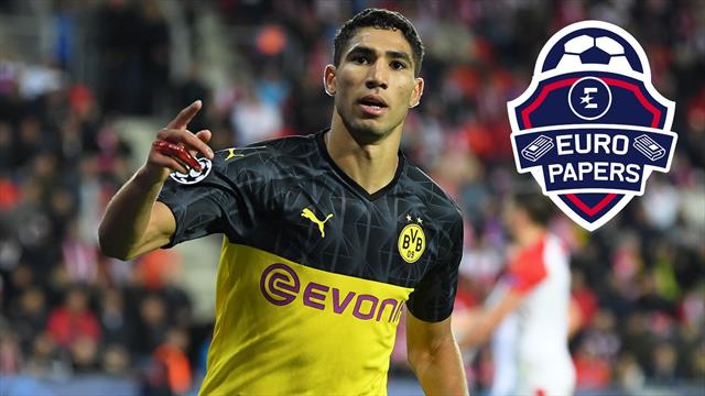 Achraf Hakimi rejects Manchester United as Inter win race to sign Real Madrid star - Euro Papers Achraf Hakimi rejects Manchester United as Inter win race to sign Real Madrid star - Euro Papers