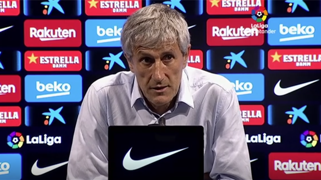 Quique Setién: "Es una pena porque cada vez lo tenemos más complicado" Quique Setién: "Es una pena porque cada vez lo tenemos más complicado"