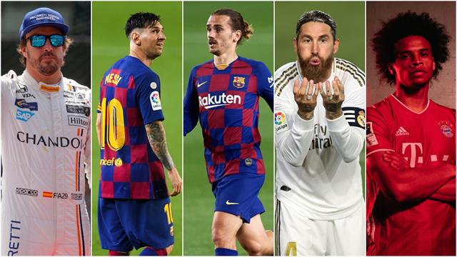 Alonso, Messi, Griezmann, Ramos y Sané, los nombres del día Alonso, Messi, Griezmann, Ramos y Sané, los nombres del día