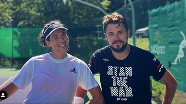 El juego de voleas entre Muguruza y Wawrinka que terminó ganando Garbiñe El juego de voleas entre Muguruza y Wawrinka que terminó ganando Garbiñe