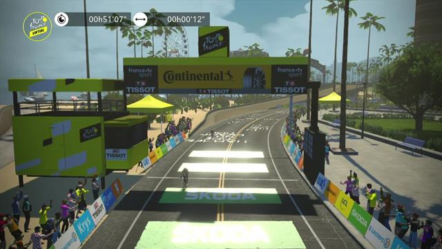 April Tacey powers through to win Stage 1 of the Virtual Tour de France April Tacey powers through to win Stage 1 of the Virtual Tour de France