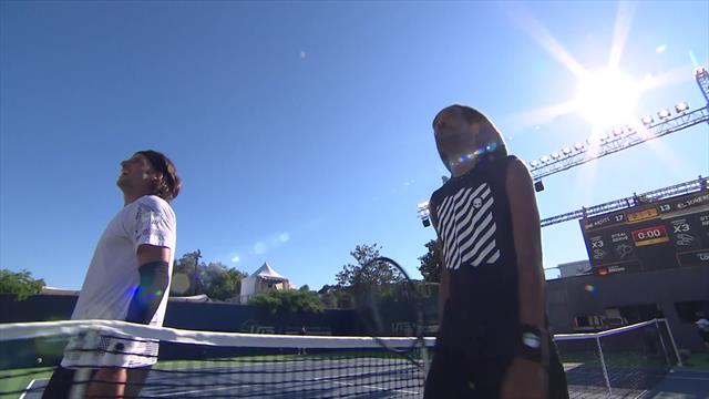 UTS: Dustin Brown-Feliciano Lopez: Mucho 'artista' para el español (3-1) UTS: Dustin Brown-Feliciano Lopez: Mucho 'artista' para el español (3-1)