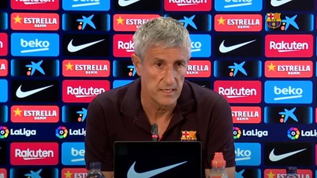 Quique Setien laments 'circus' over his Barcelona future Quique Setien laments 'circus' over his Barcelona future