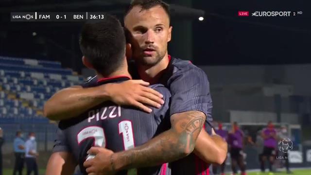 Liga NOS: El instinto cazador de Pizzi para poner en ventaja al Benfica Liga NOS: El instinto cazador de Pizzi para poner en ventaja al Benfica