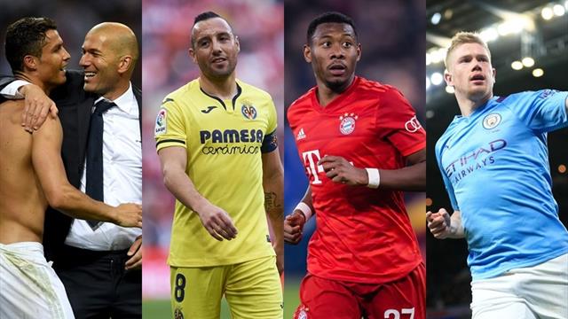 Cristiano, Zidane, Cazorla, Alaba y De Bruyne, los nombres del día Cristiano, Zidane, Cazorla, Alaba y De Bruyne, los nombres del día