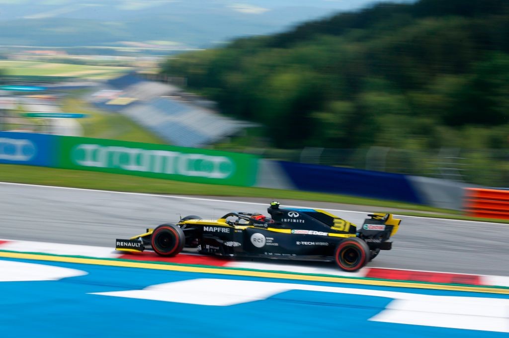 Esteban Ocon (Renault) au Grand Prix de Styrie 2020