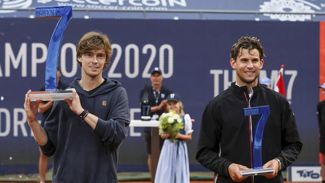 Thiem's 7: Rublev vence en casa de Dominc en una final interminable Thiem's 7: Rublev vence en casa de Dominc en una final interminable