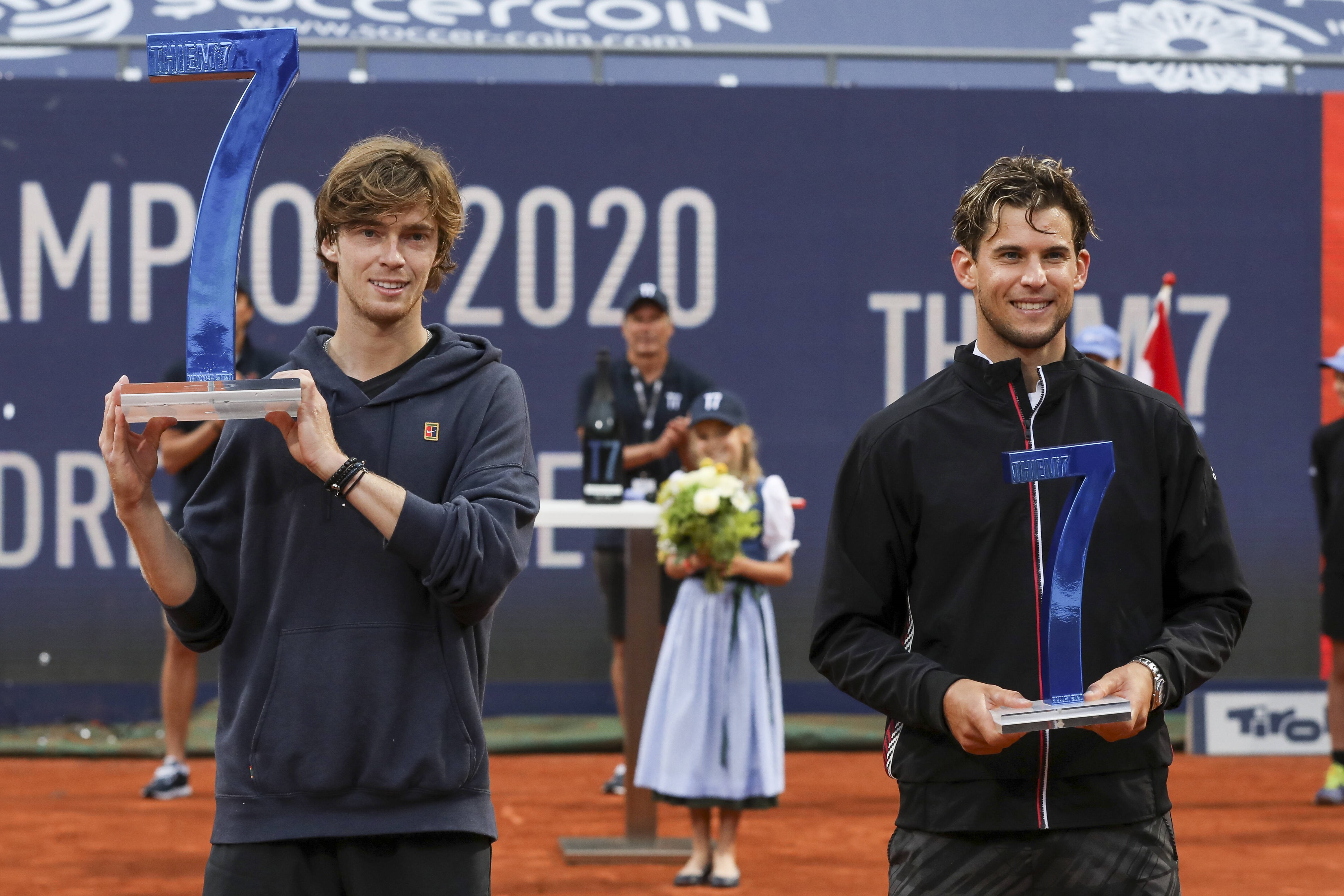 Rublev si aggiudica il Thiem's 7 in finale contro Thiem