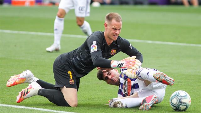 El resumen del Valladolid-Barcelona: Uno a cero y ter Stegen de portero El resumen del Valladolid-Barcelona: Uno a cero y ter Stegen de portero