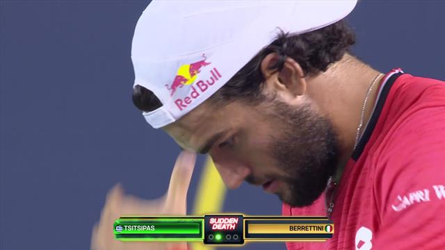 Watch: The moment Matteo Berrettini won the UTS Watch: The moment Matteo Berrettini won the UTS