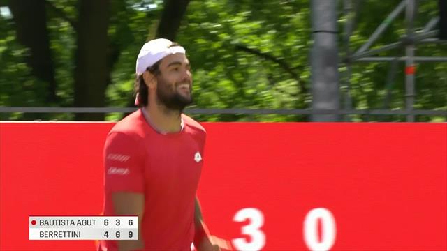 Highlights: Matteo Berrettini beats Roberto Bautista Agut at Bett1 Aces Highlights: Matteo Berrettini beats Roberto Bautista Agut at Bett1 Aces