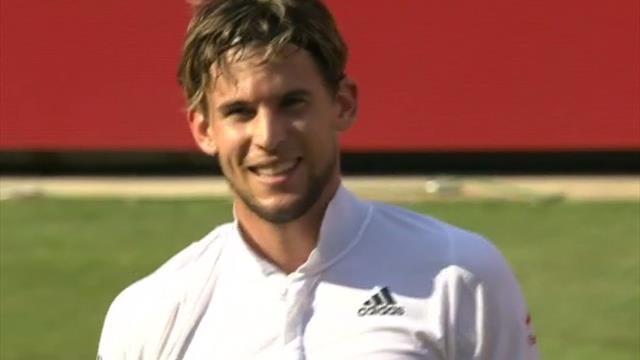 Highlights: Dominic Thiem claims hard-fought win against Jannik Sinner Highlights: Dominic Thiem claims hard-fought win against Jannik Sinner