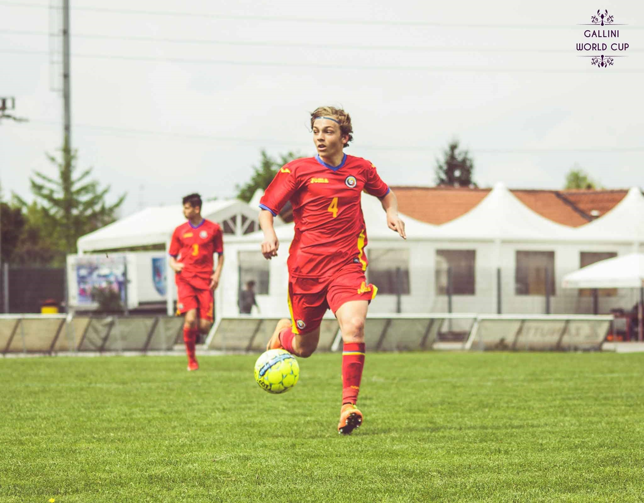 Luca Florica, România u17