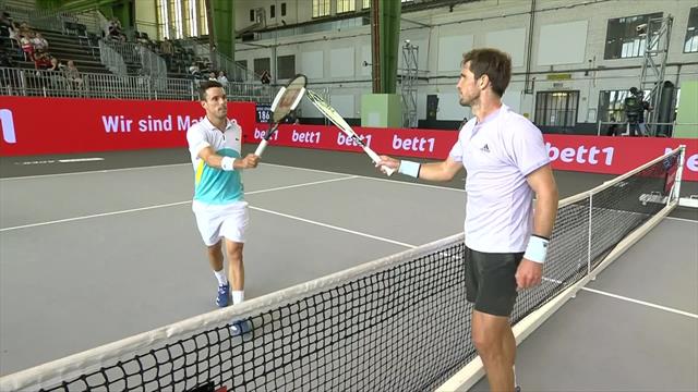 Tennis Exhibition Berlin: Highlights Zverev vs Bautista Agut Tennis Exhibition Berlin: Highlights Zverev vs Bautista Agut