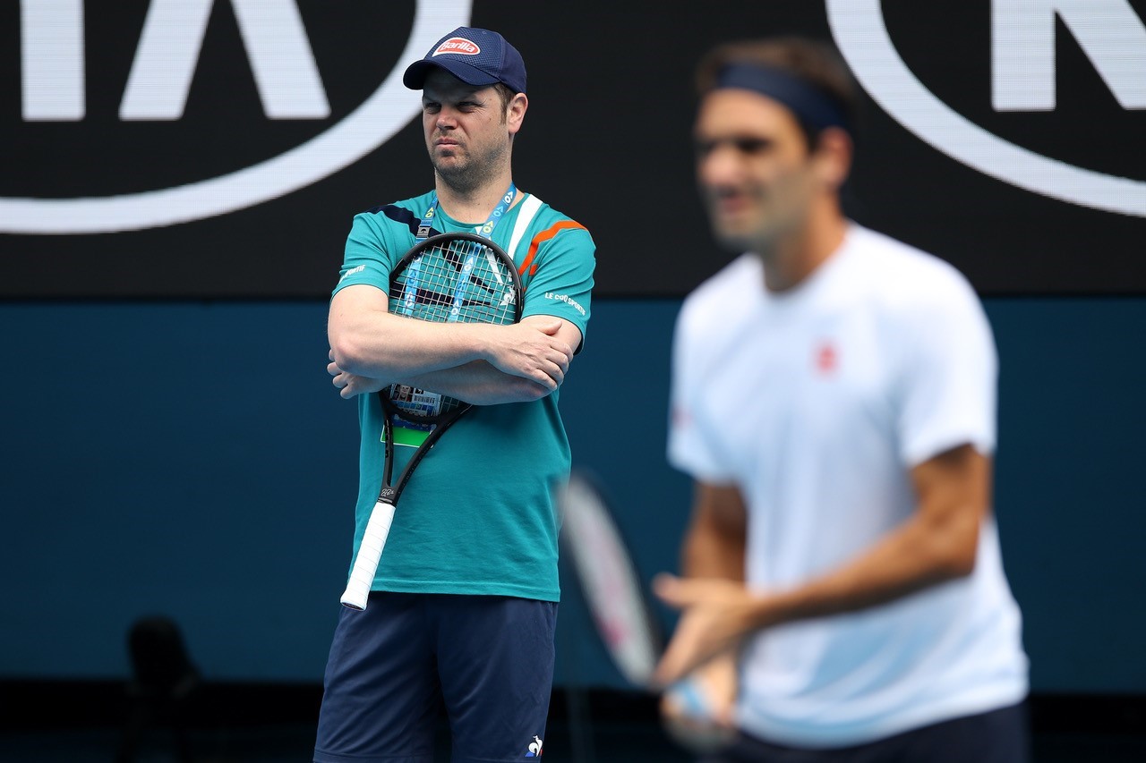 Lüthi met Federer op de Australian Open 2020