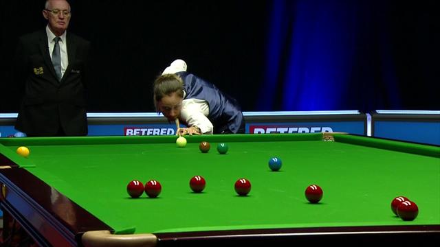 Reanne Evans sinks long red in World Championship qualifier Reanne Evans sinks long red in World Championship qualifier