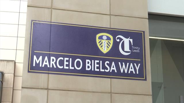 Una calle en honor a Marcelo Bielsa en el centro de Leeds que desata la locura Una calle en honor a Marcelo Bielsa en el centro de Leeds que desata la locura
