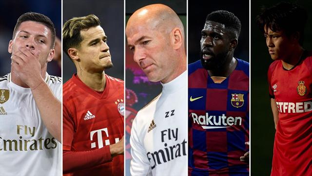 Jović, Coutinho, Zidane, Umtiti y Kubo, los nombres del día Jović, Coutinho, Zidane, Umtiti y Kubo, los nombres del día