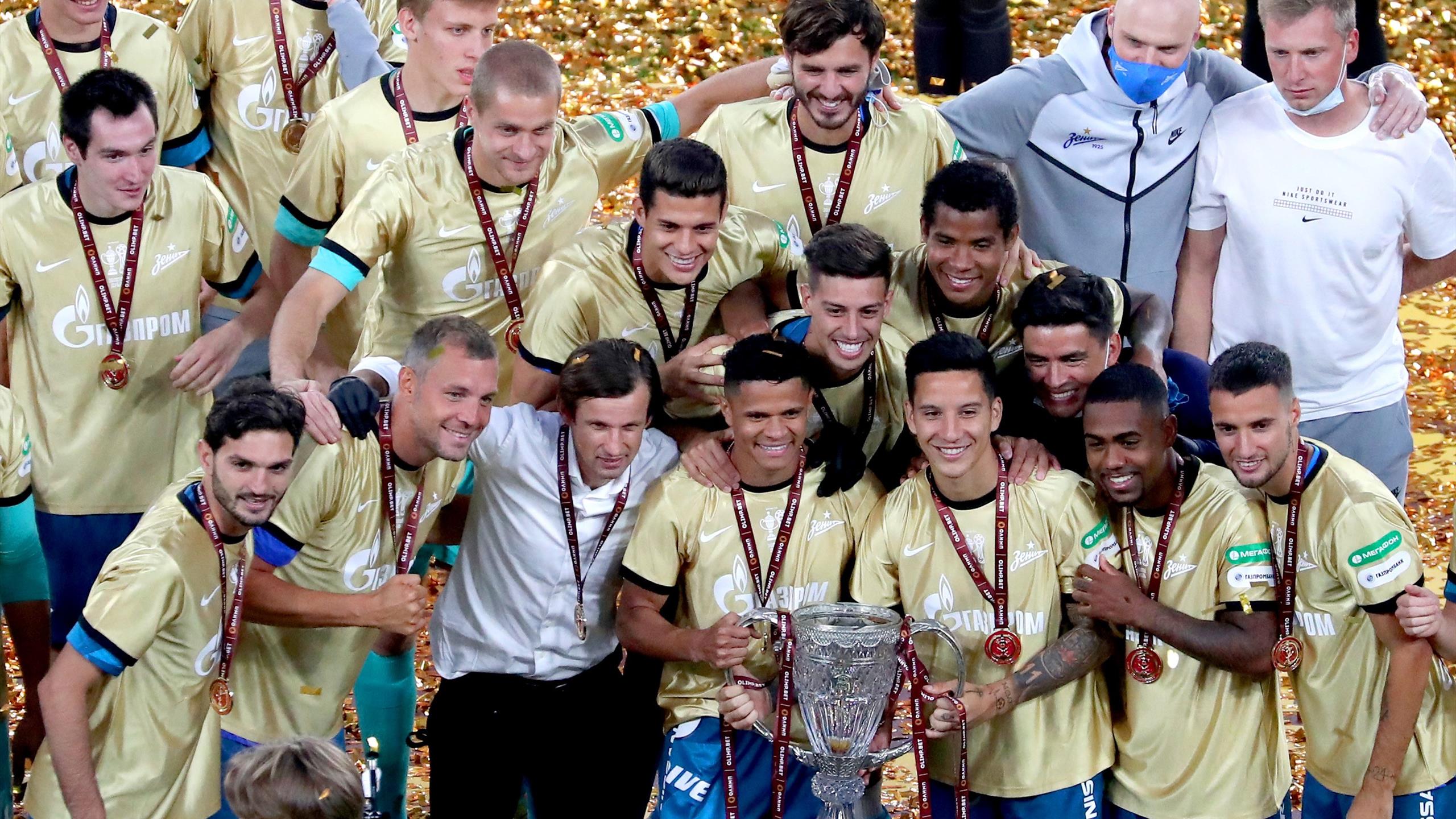 Foot: doublé du Zent Sant-Pétersbourg, vanqueur de la Coupe de
