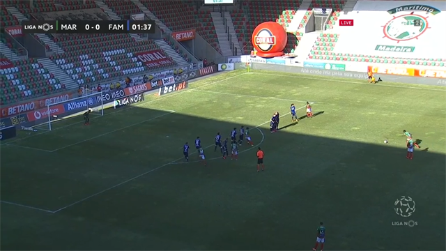 Liga NOS: Zainadine se alía con la suerte para en el 1-0 del Marítimo Liga NOS: Zainadine se alía con la suerte para en el 1-0 del Marítimo
