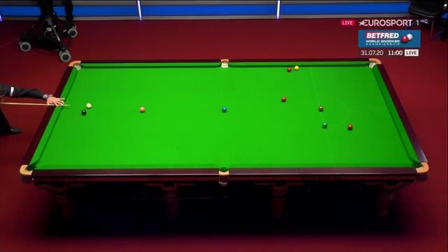 Clasificación del Mundial de snooker: El afortunado golpe de Kurt Maflin ante Selt Clasificación del Mundial de snooker: El afortunado golpe de Kurt Maflin ante Selt