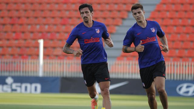El Atlético vuelve a los entrenamientos con la Champions League como gran ilusión El Atlético vuelve a los entrenamientos con la Champions League como gran ilusión