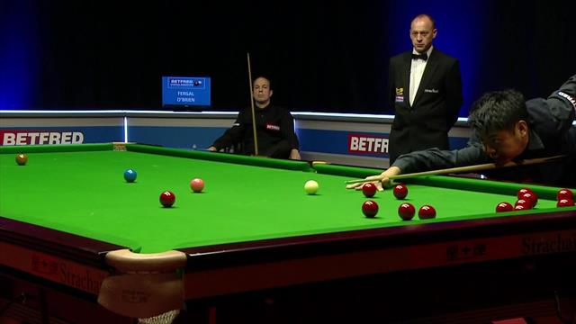 Great shot, lucky escape! Liang Wenbo cuts in superb red during World Championship qualifier Great shot, lucky escape! Liang Wenbo cuts in superb red during World Championship qualifier