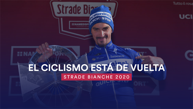 Grandes figuras y sterrato en el regreso del ciclismo a Eurosport: así se presenta la Strade Bianche Grandes figuras y sterrato en el regreso del ciclismo a Eurosport: así se presenta la Strade Bianche
