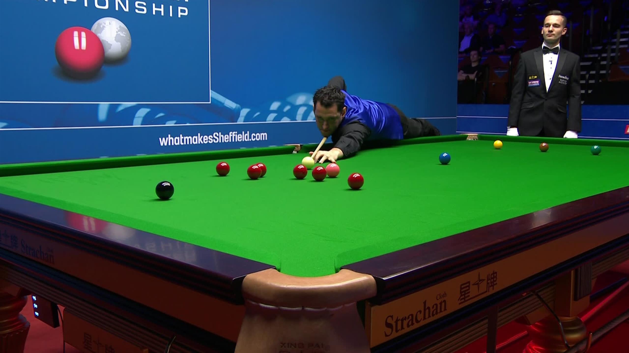 Tom Ford blows 147 chance at World Snooker Championship Snooker video