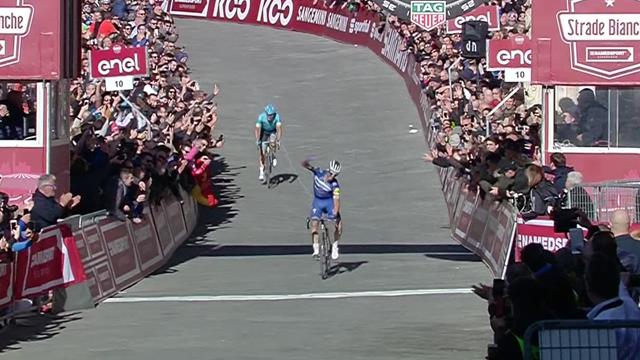Strade Bianche: Revive la colosal victoria de Alaphilippe en la pasada edición Strade Bianche: Revive la colosal victoria de Alaphilippe en la pasada edición