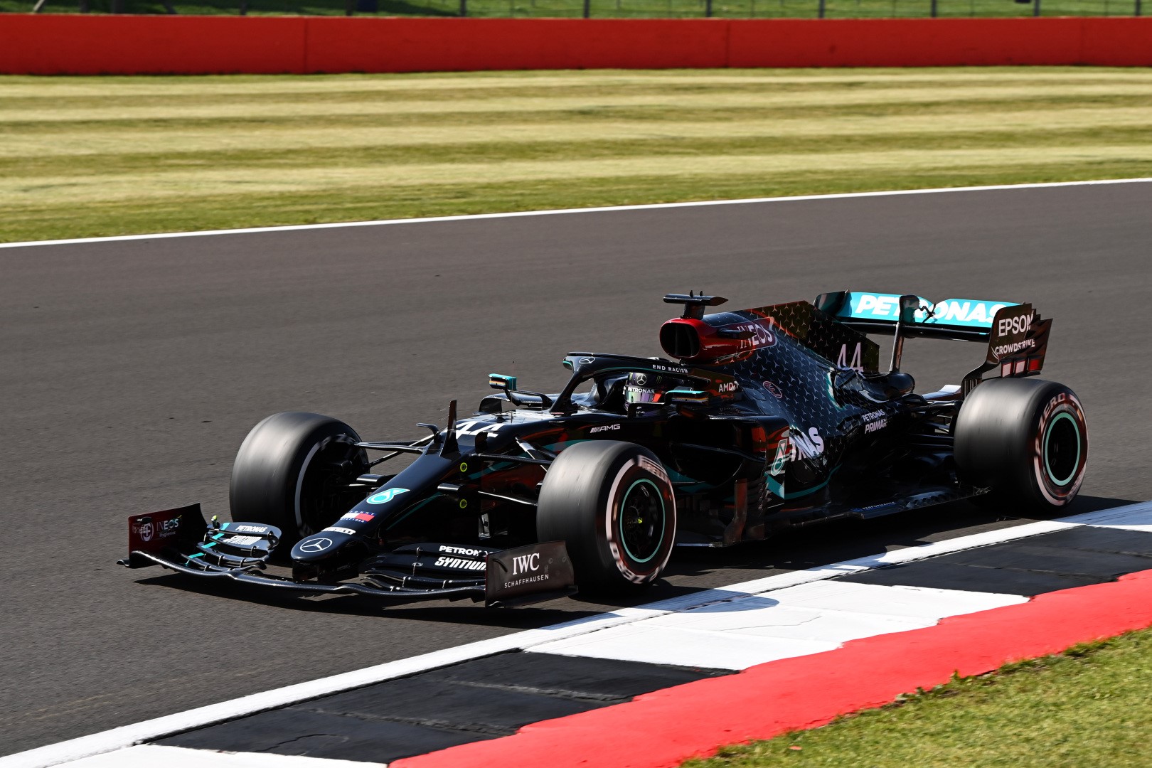 Lewis Hamilton (Mercedes) au Grand Prix de Grande-Bretagne 2020