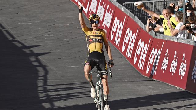 'What a ride!' - Wout van Aert soloes to glory in Strade Bianche 'What a ride!' - Wout van Aert soloes to glory in Strade Bianche