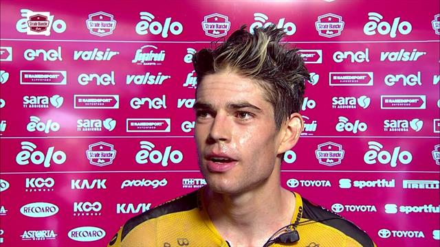 Wout van Aert had confidence after successive third-place finishes Wout van Aert had confidence after successive third-place finishes
