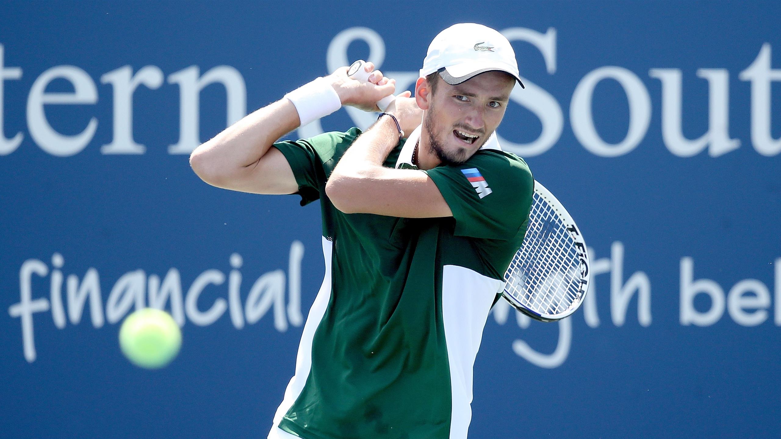 Daniil Medvedev shuns 'crazy shots' in cruising through first round at